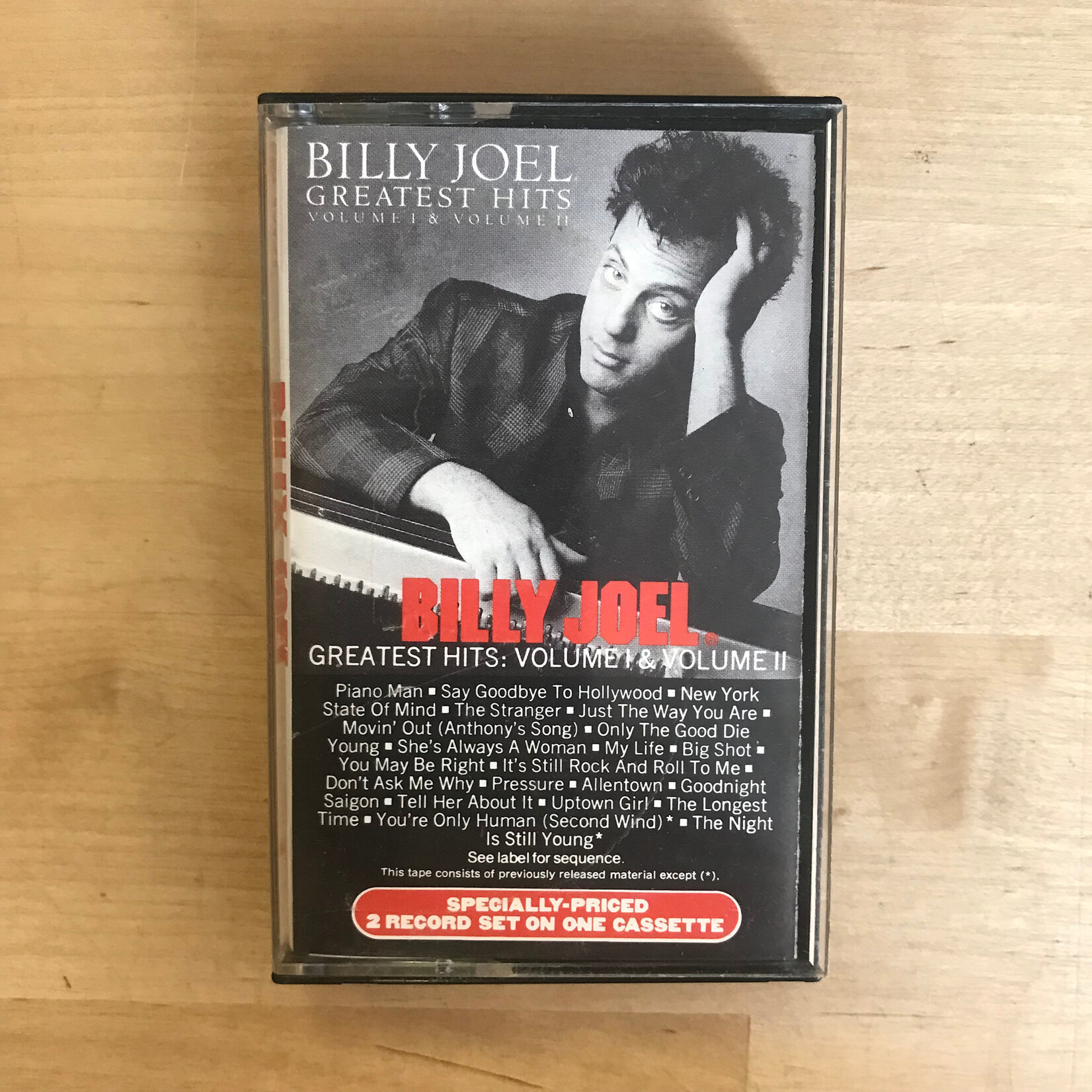 Billy Joel - Greatest Hits Volume 1 & Volume 2 - Cassette (USED)