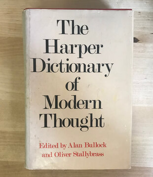 Alan Bullock (Editor) - The Harper Dictionary Of Modern Thought - Hardback (USED)