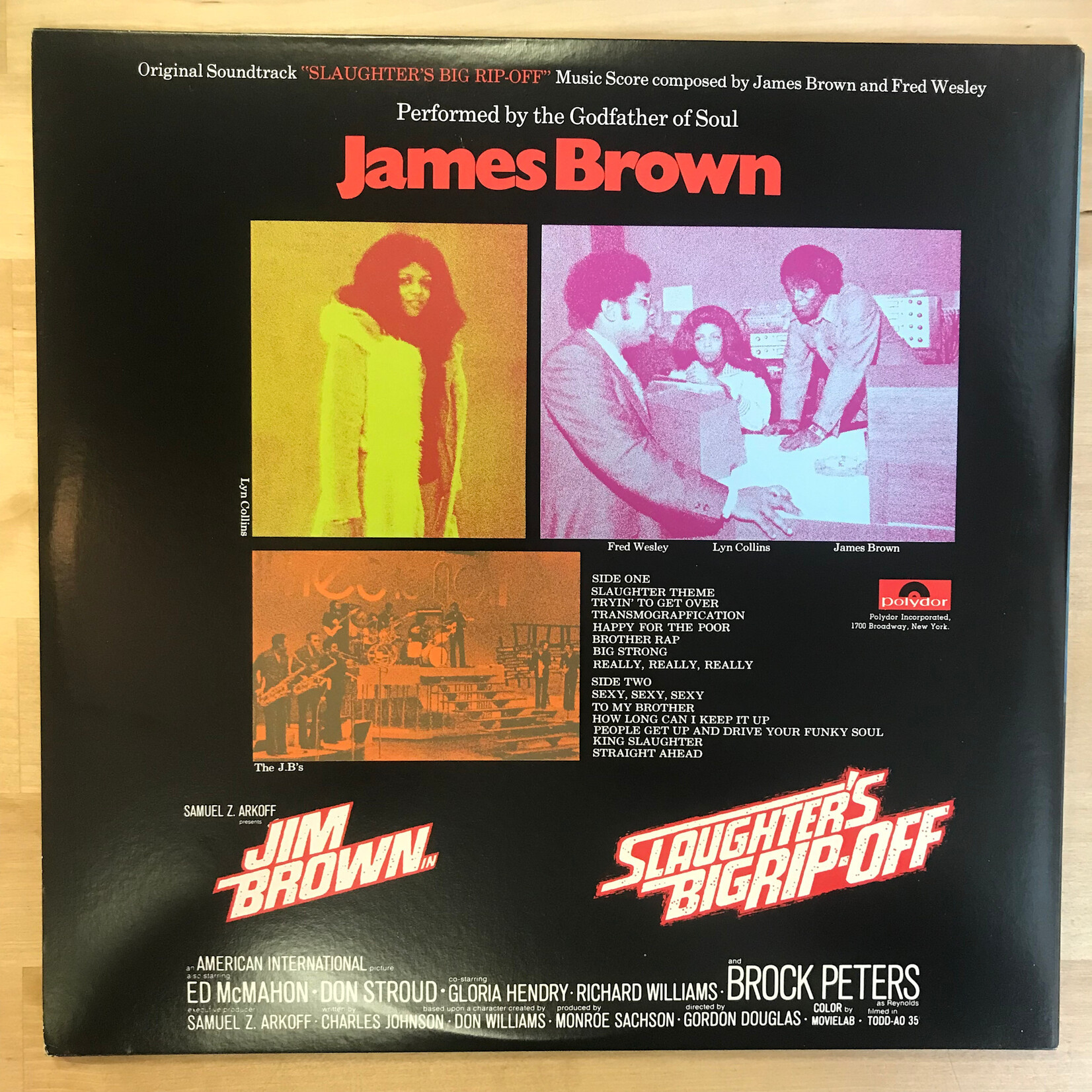 James Brown - Slaughter’s Big Rip-Off - PD 6015 - Vinyl LP (USED)