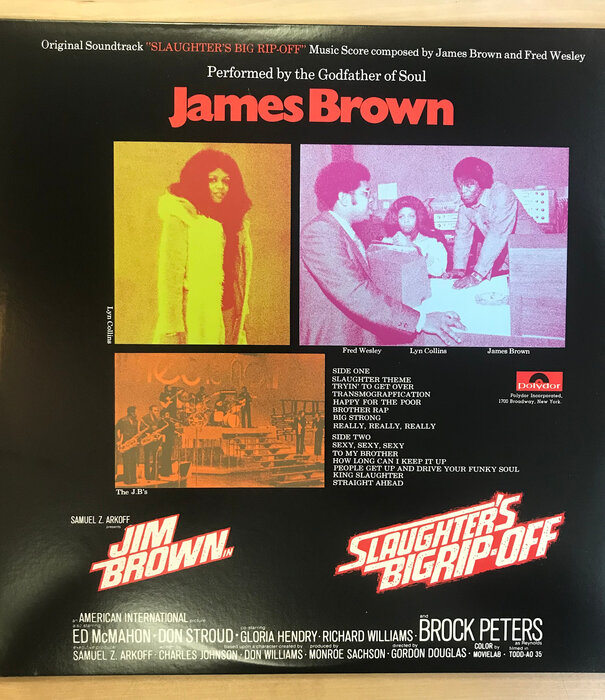 James Brown - Slaughter’s Big Rip-Off - PD 6015 - Vinyl LP (USED)