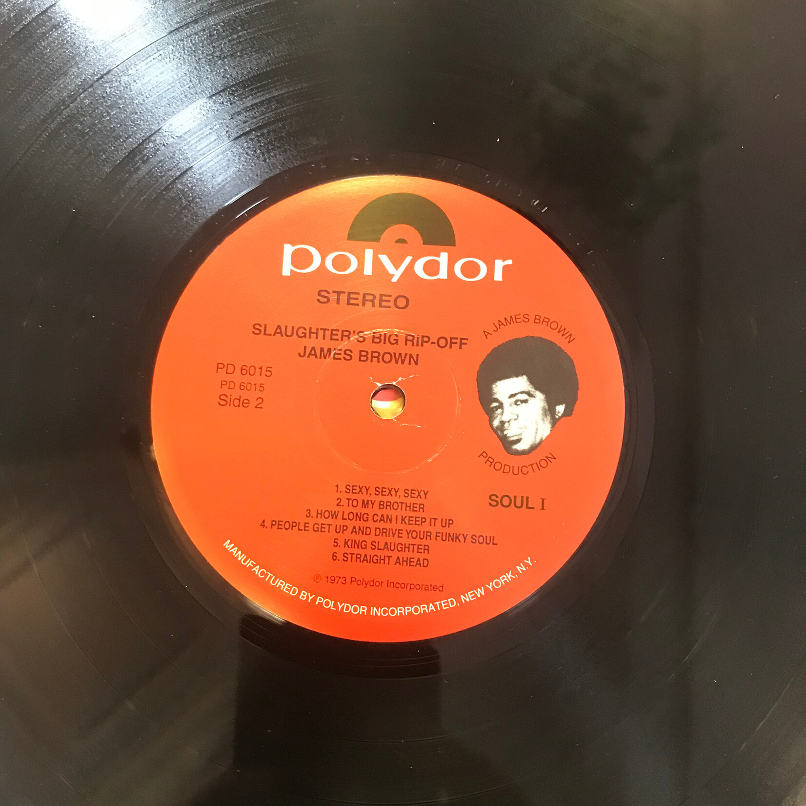 James Brown - Slaughter’s Big Rip-Off - PD 6015 - Vinyl LP (USED)