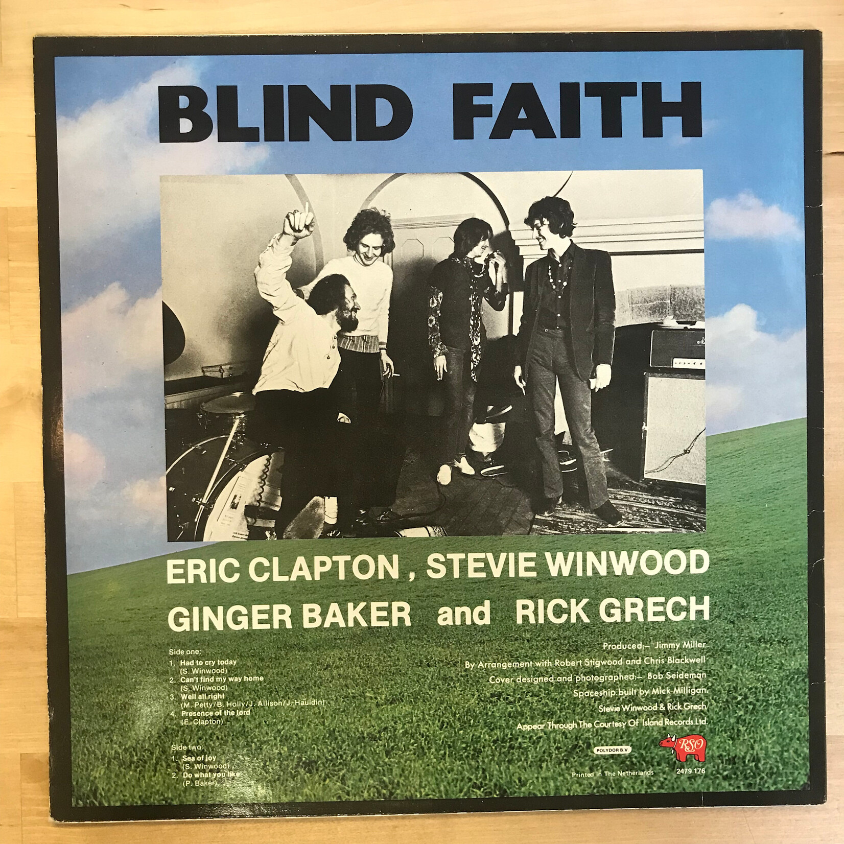 Blind Faith - Blind Faith (NETHERLANDS) - 2479176 - Vinyl LP (USED)
