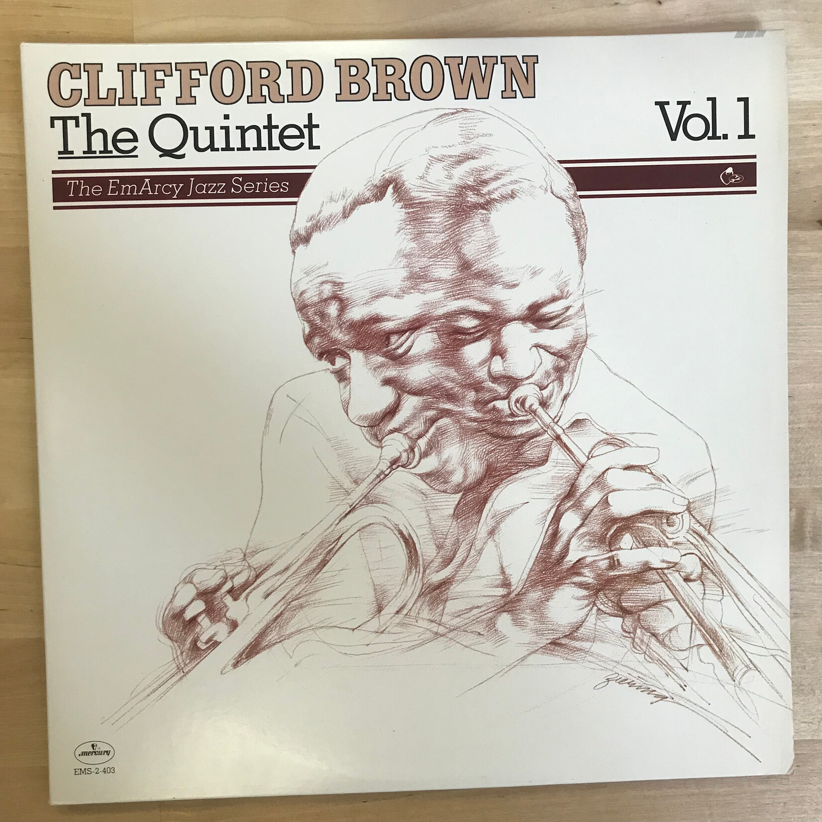 Clifford Brown - The Quintet Vol. 1 - EMS 2 403 - Vinyl LP (USED)