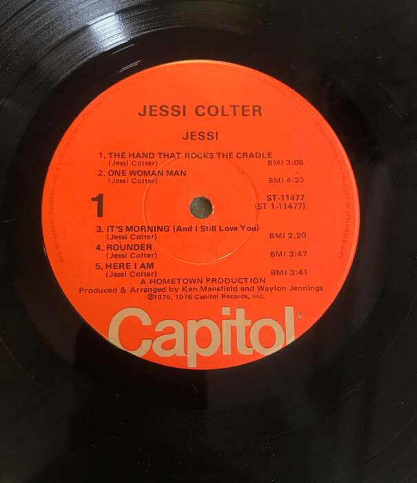 Jessi Colter - Jessi - ST 11477 - Vinyl LP (USED)