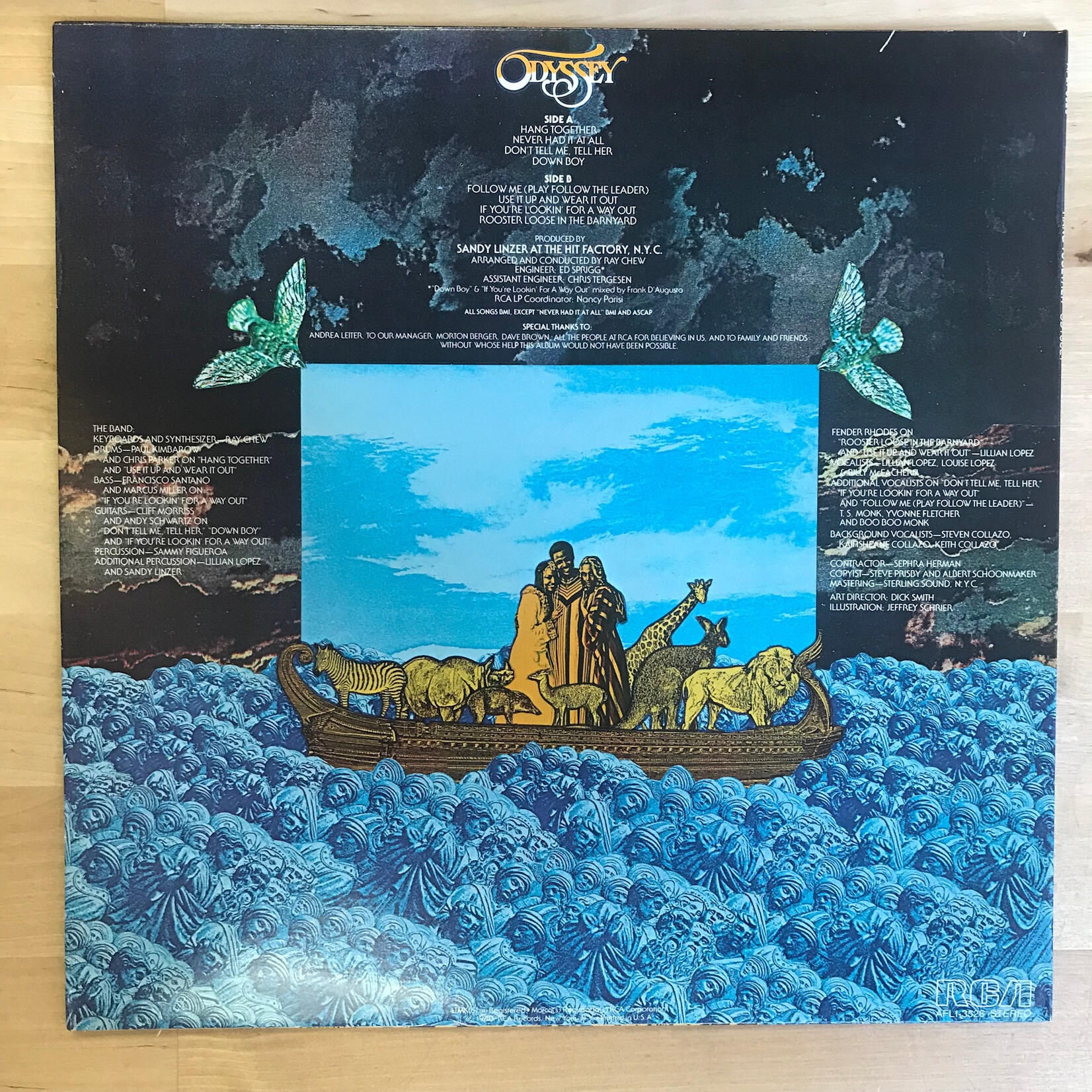 Odyssey - Hang Together - AFL1 3526 - Vinyl LP (USED)