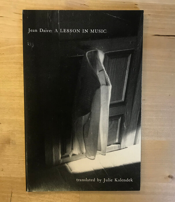 Jean Daive - A Lesson In Music - Paperback (USED)