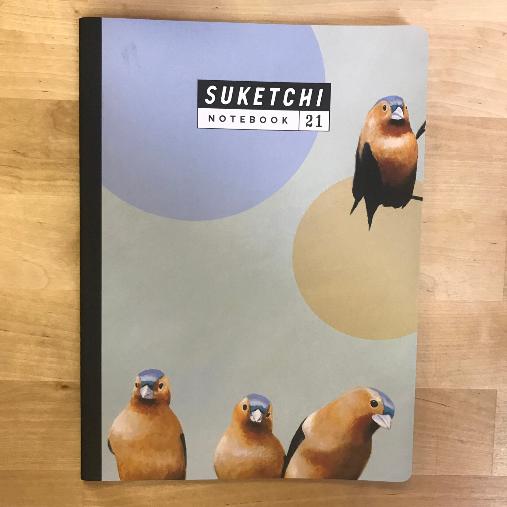 Suketchi - 21 Finches - Large - Notebook (NEW)