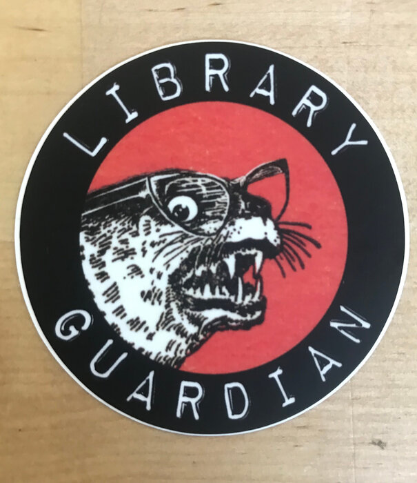 Library Guardian - Sticker (NEW)