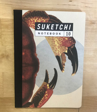 Suketchi - 10 Crab - Medium - Notebook (NEW)