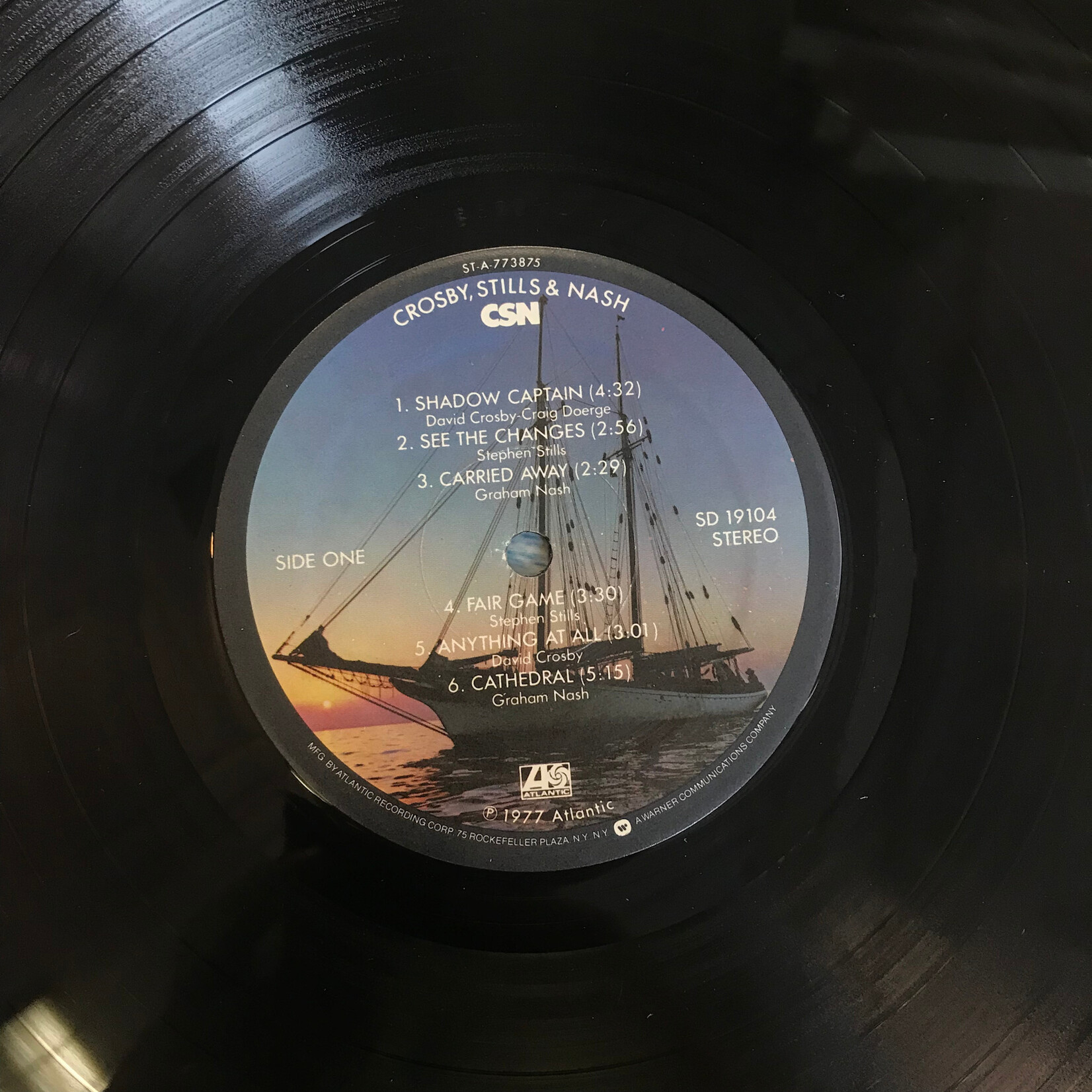 Crosby, Stills & Nash - CSN - SD 19104 - Vinyl LP (USED)