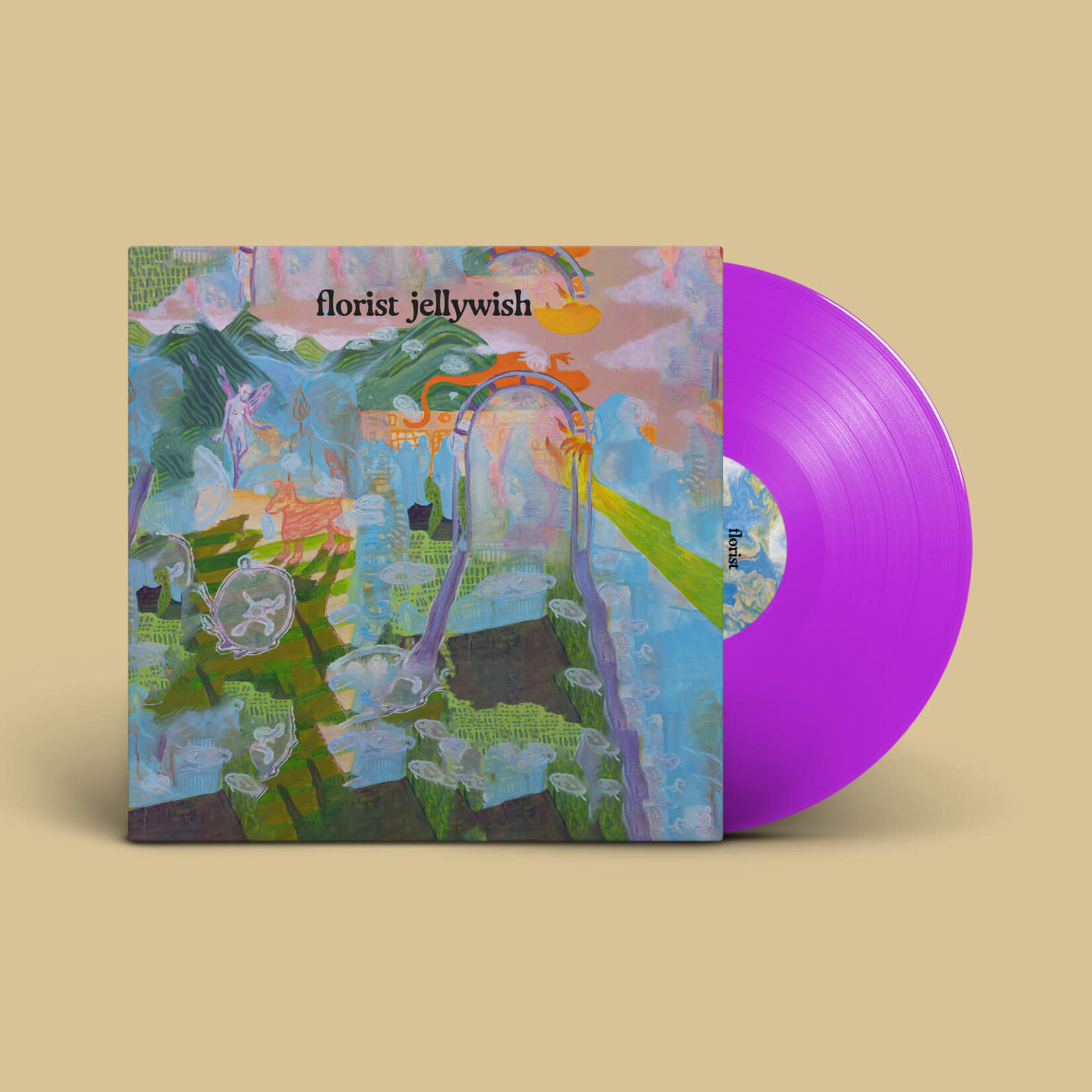 Florist - Jellywish (PURPLE) - LP-DDW-105C - Vinyl LP (NEW)