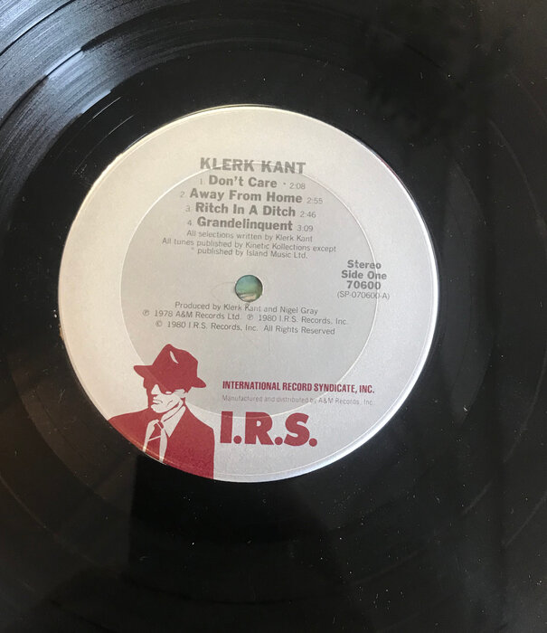 Klark Kent (Stewart Copeland) - Klark Kent - SP70600 - Vinyl 10-Inch EP (USED)