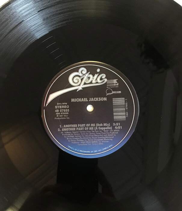 Michael Jackson - Another Part Of Me - 49 07855 - Vinyl 12-Inch Single (USED)