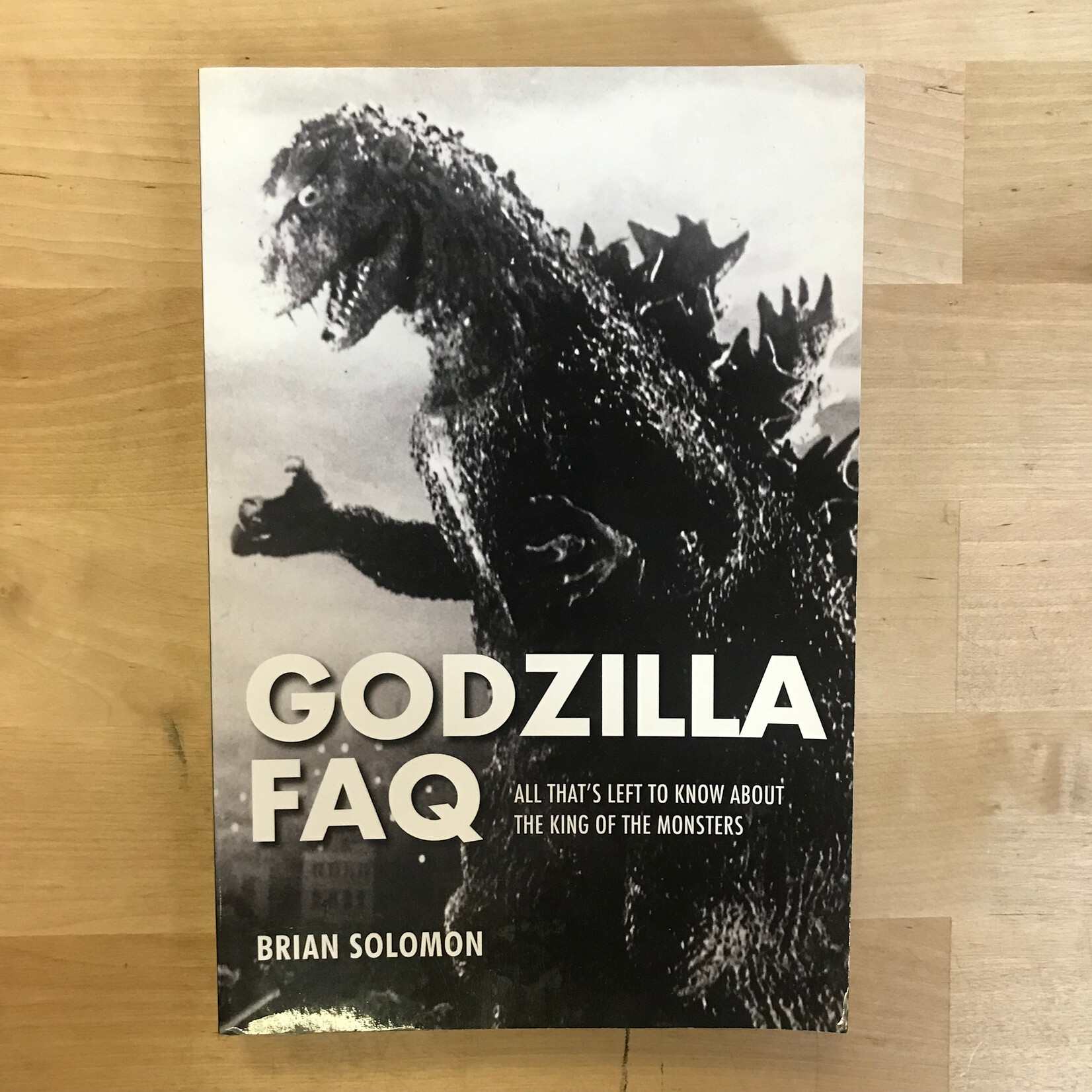 Brian Solomon - Godzilla FAQ - Paperback (USED)