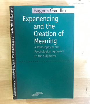 Eugene Gendlin - Experiencing And The Creation Of Meaning - Paperback (USED)