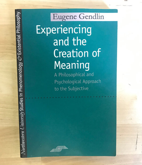 Eugene Gendlin - Experiencing And The Creation Of Meaning - Paperback (USED)