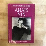 Wendy M. DuBow (Editor) - Conversations With Anais Nin - Paperback (USED)