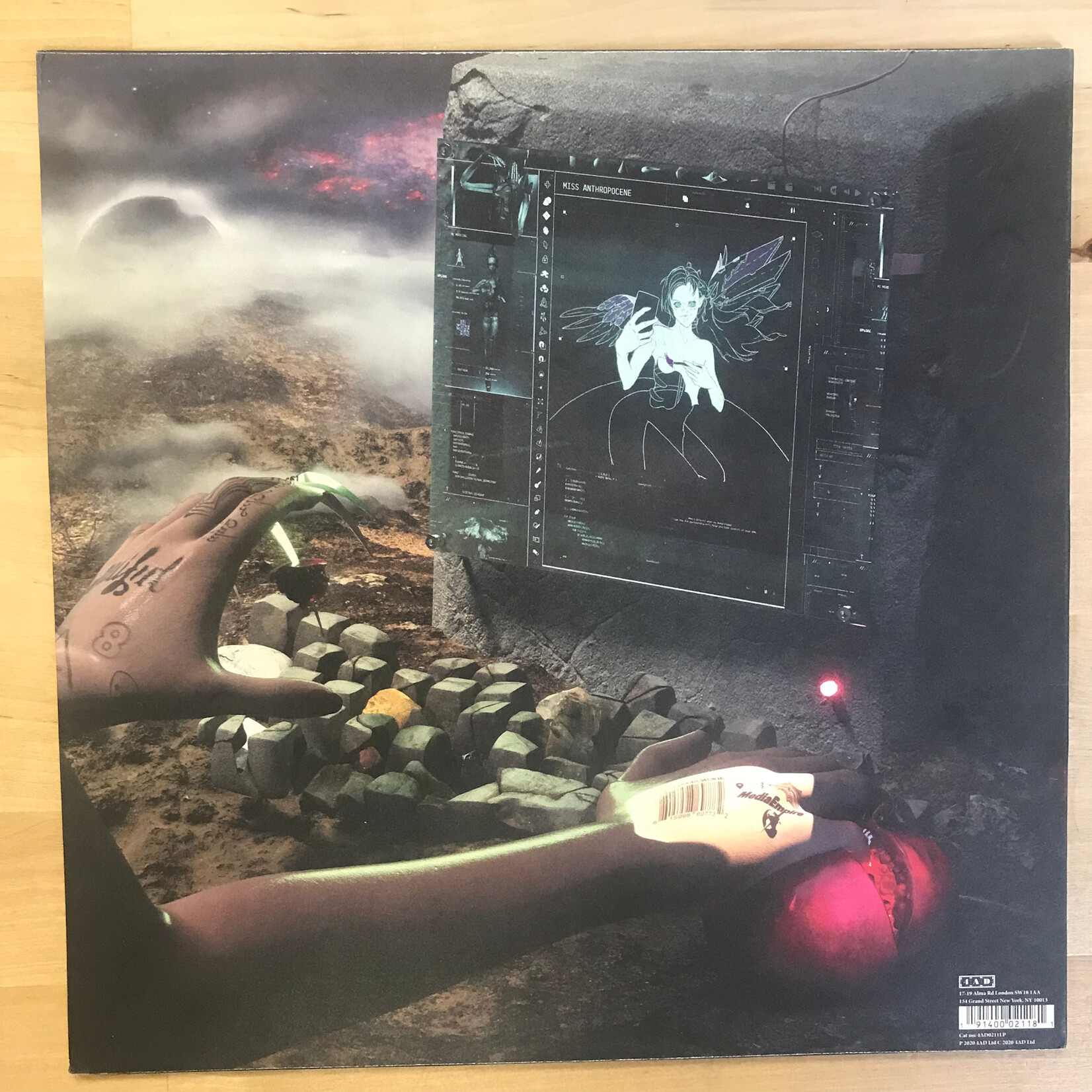 Grimes - Miss Anthropocene (PINK) - 4AD0211LP - Vinyl LP (USED)