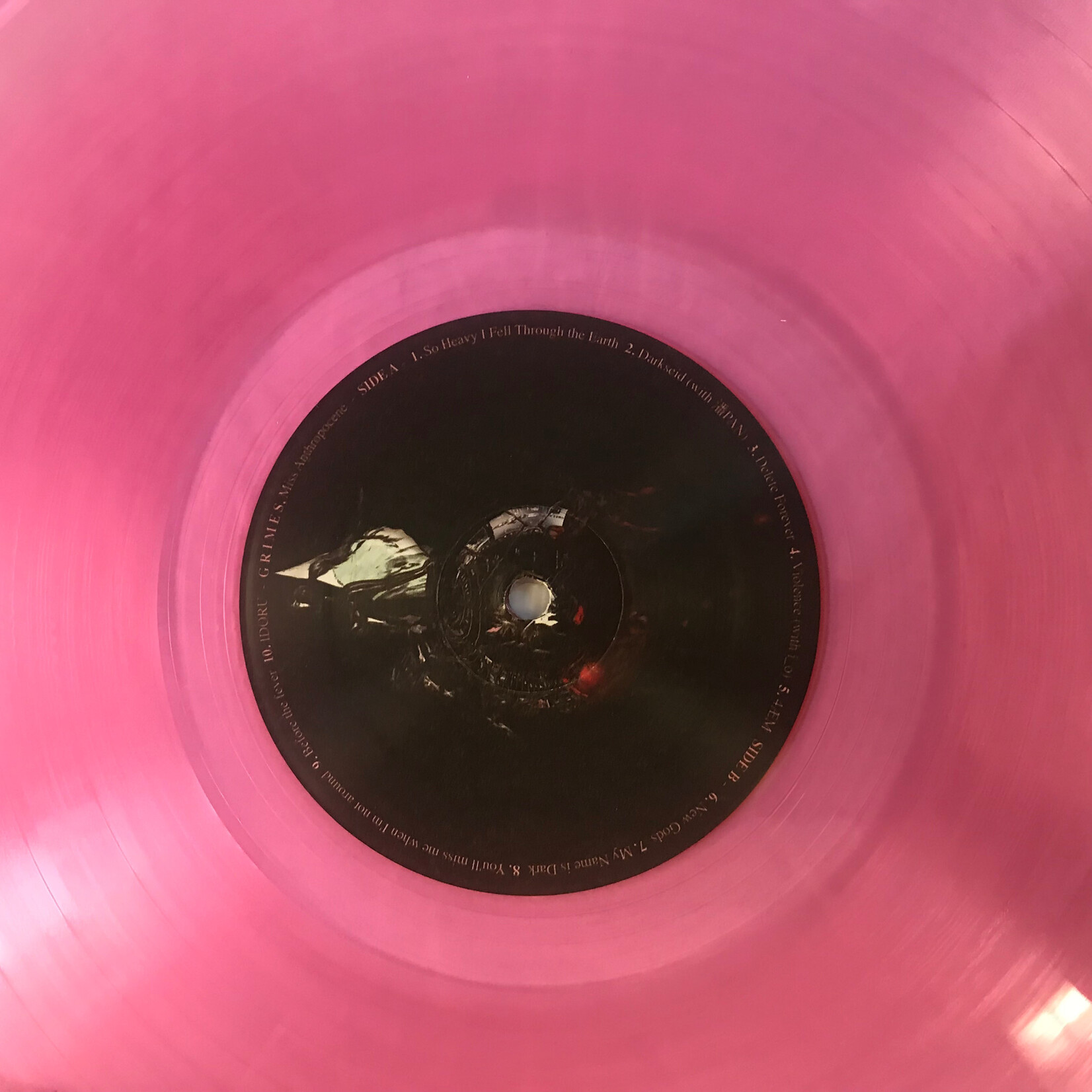 Grimes - Miss Anthropocene (PINK) - 4AD0211LP - Vinyl LP (USED)