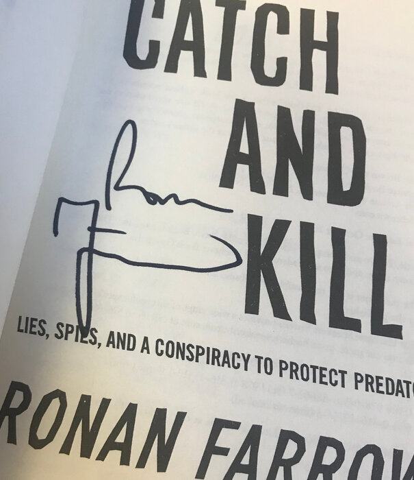 Ronan Farrow - Catch And Kill (SIGNED) - Hardback (USED - FE)