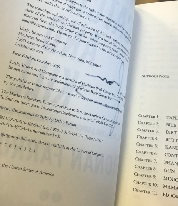 Ronan Farrow - Catch And Kill (SIGNED) - Hardback (USED - FE)