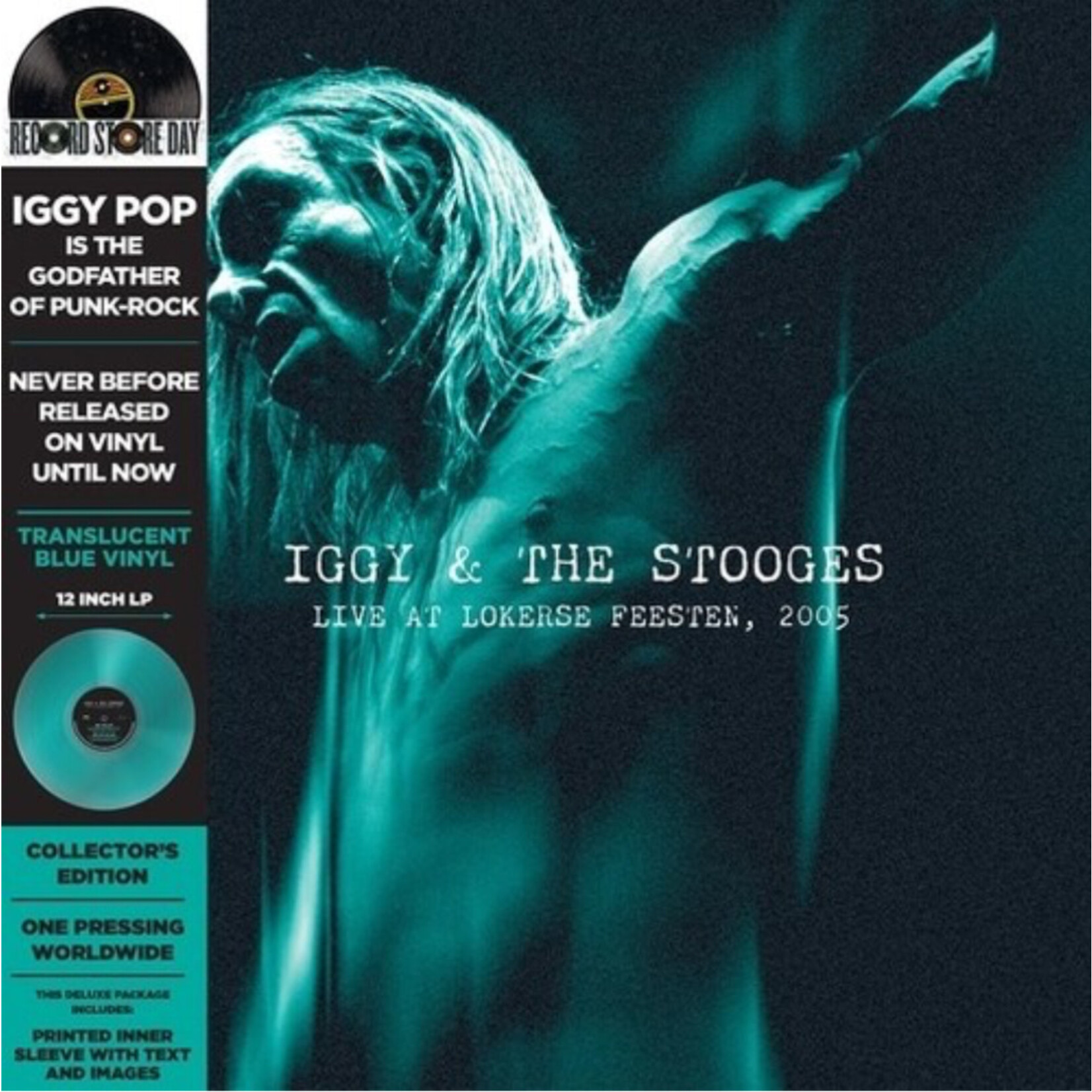 Iggy Pop & The Stooges - Live At The Feesten, 2005 - RSD2024 - Vinyl LP (NEW)