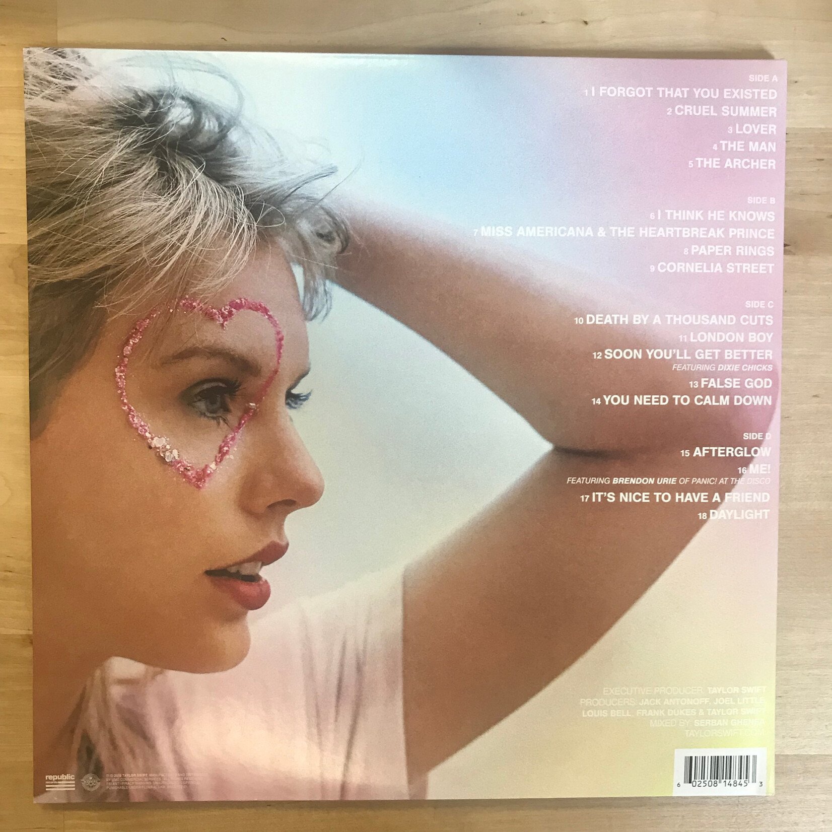 Taylor Swift - Lover - B0030972-01 - Vinyl LP (USED)