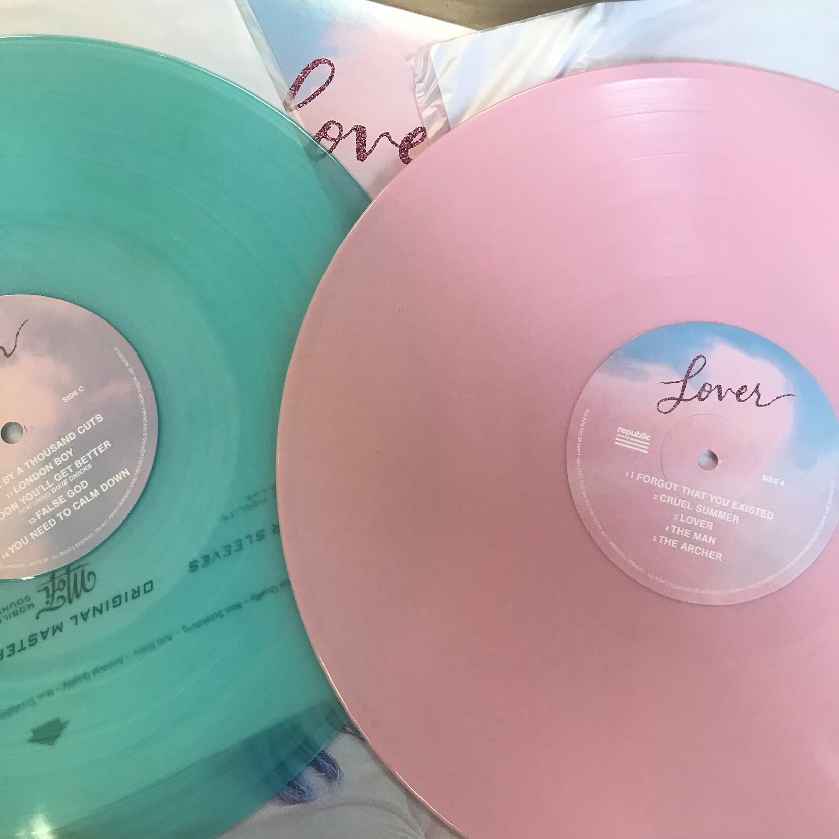 Taylor Swift - Lover - B0030972-01 - Vinyl LP (USED)