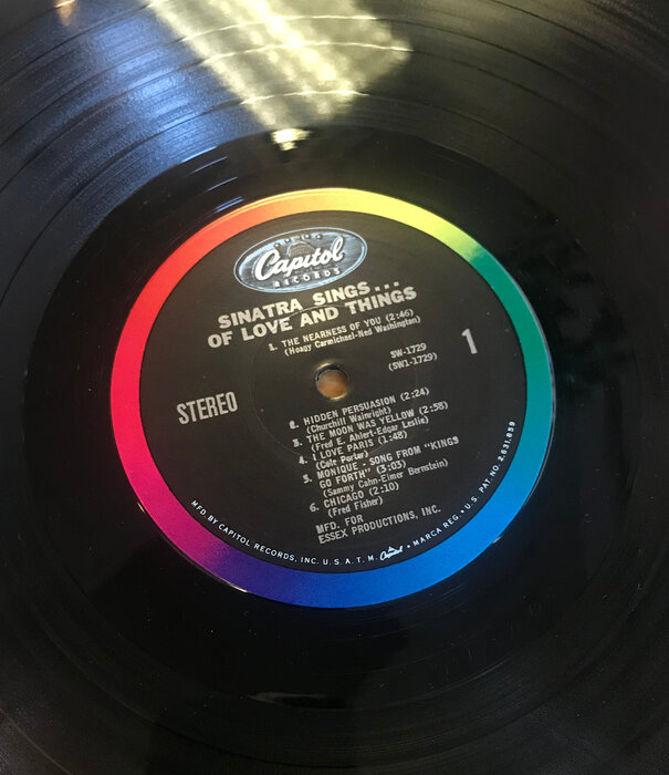 Frank Sinatra - Sinatra Sings … Of Love And Things - SW 1729 - Vinyl LP (USED)