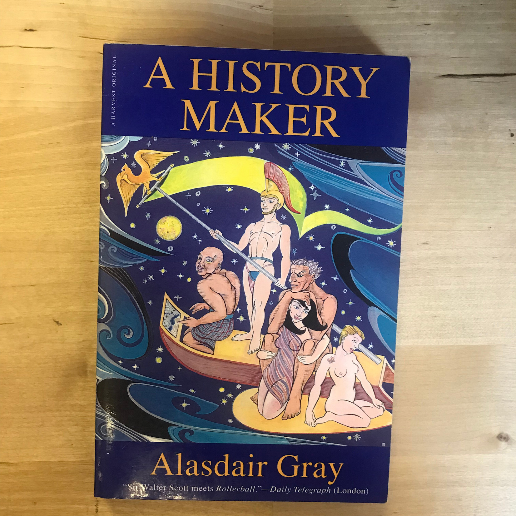 Alasdair Gray - A History Maker - Paperback (USED)