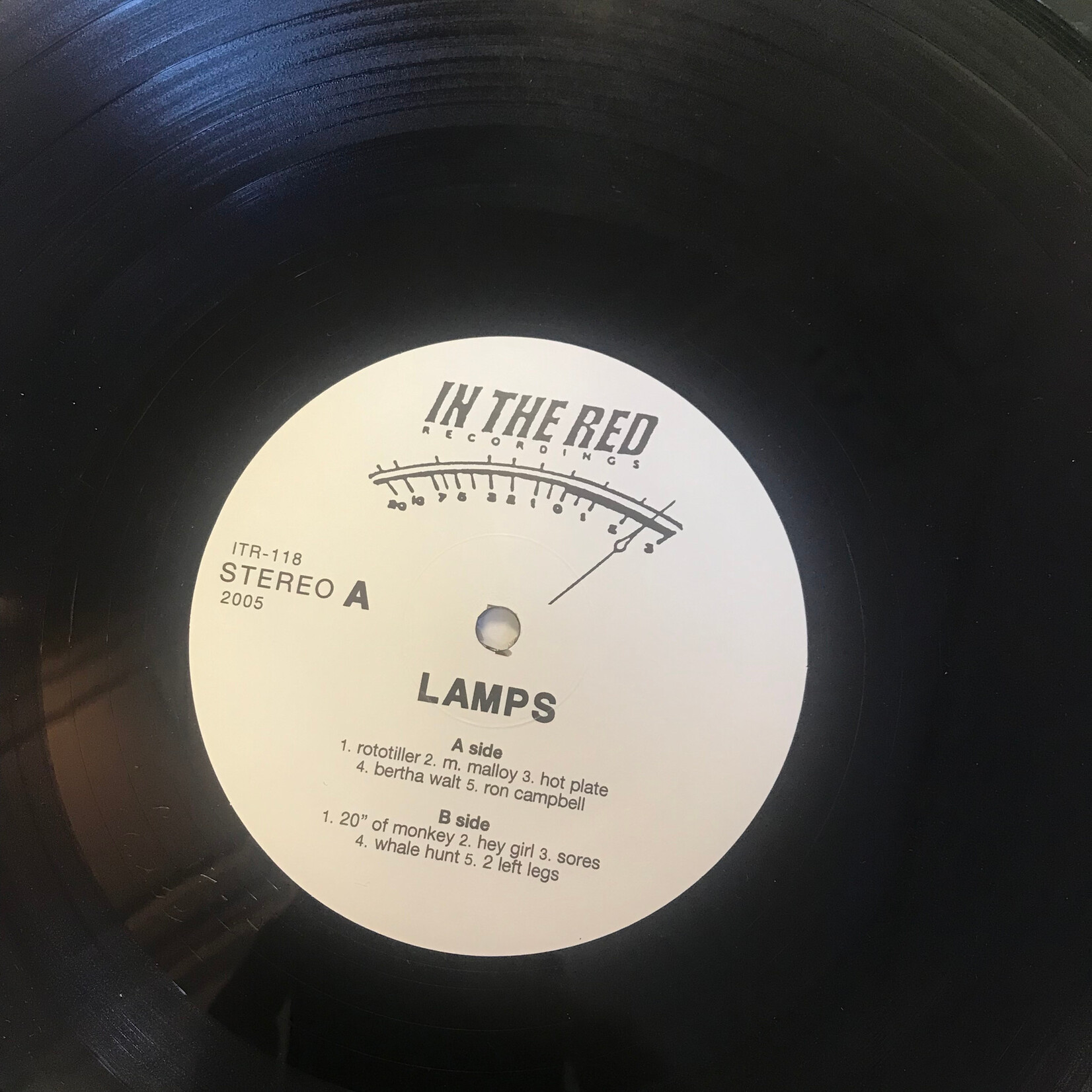 Lamps - Lamps - ITR118 - Vinyl LP (USED)
