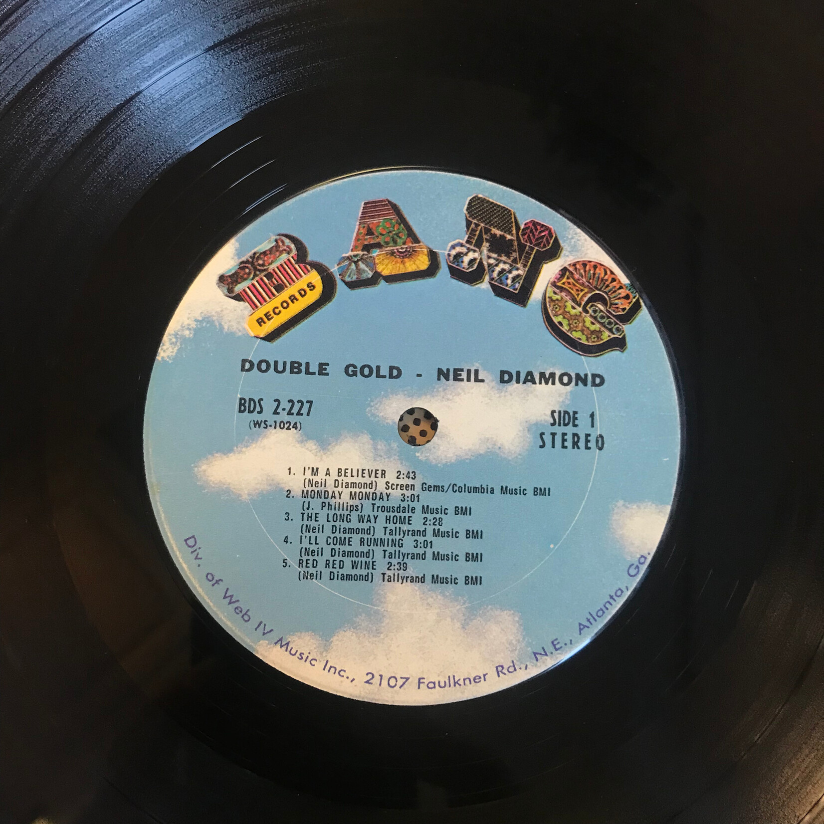 Neil Diamond - Double Gold - BSD2 227 - Vinyl LP (USED)