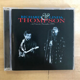 Richard & Linda Thompson - In Concert, November 1975 - CD (USED)