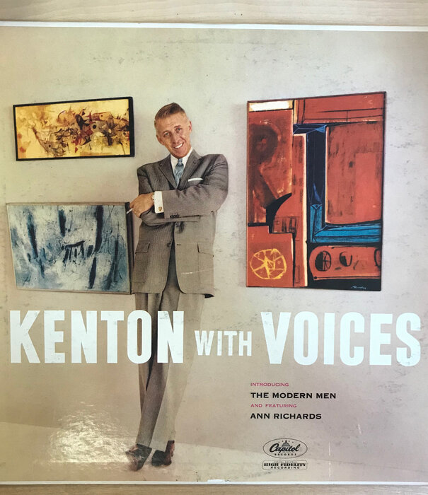 Stan Kenton - Kenton With Voices - T810 - Vinyl LP (USED)