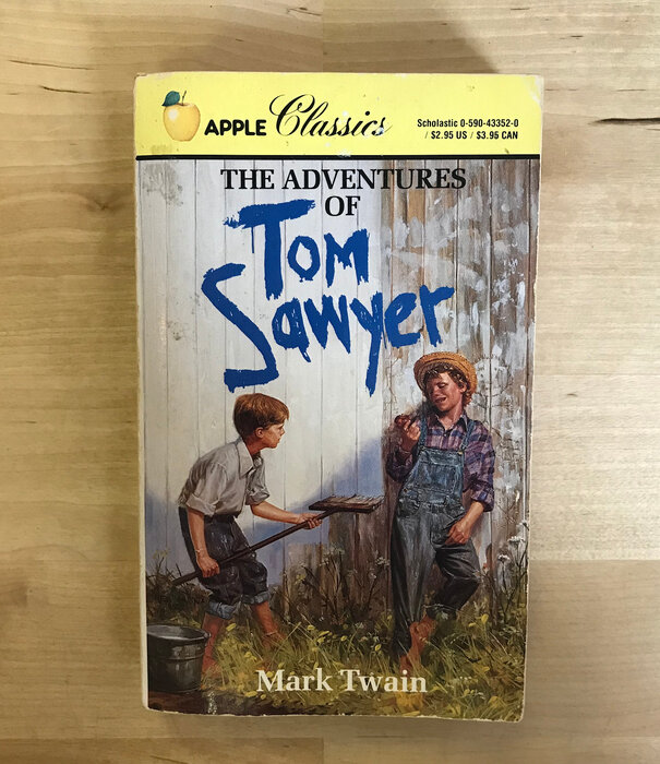 Mark Twain - The Adventures Of Tom Sawyer - Paperback MM (USED)