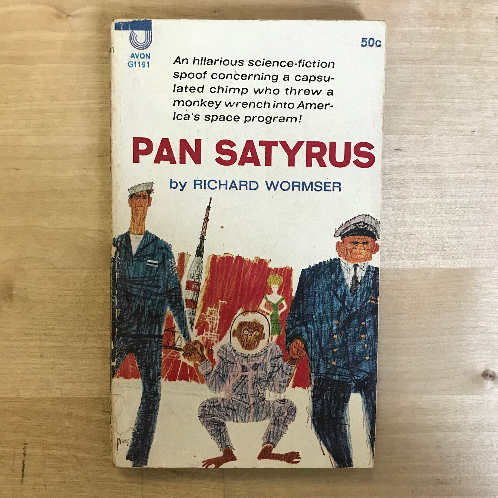 Richard Wormser - Pan Satyrus - Paperback MM (USED - 5DB)