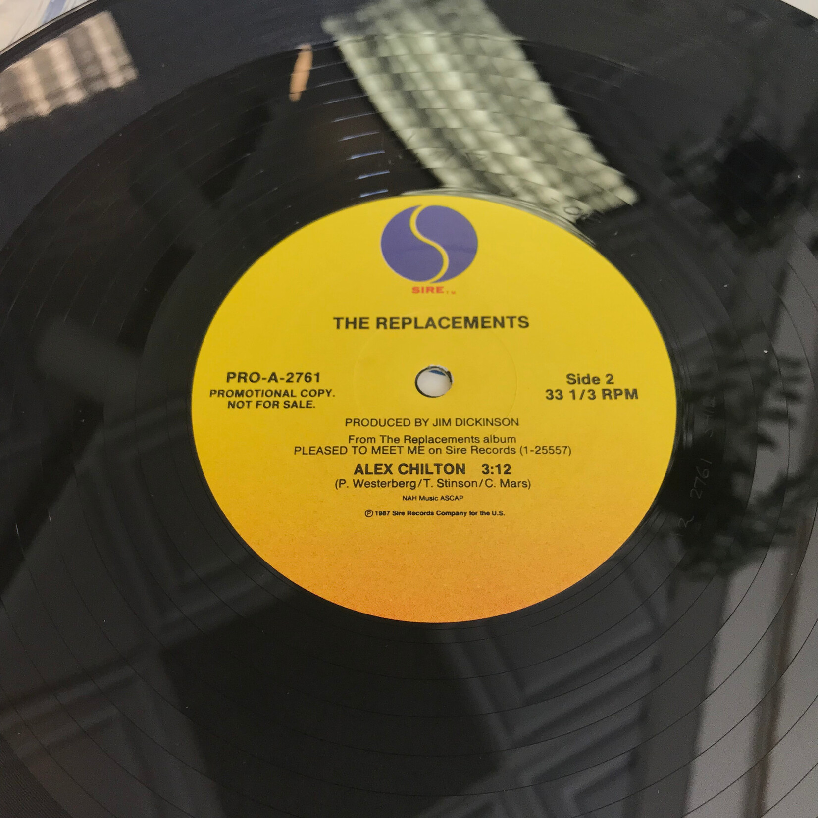 Replacements - Alex Chilton (SLIGHT WARP) - PRO-A-2761 - Vinyl 12-Inch Single (USED)
