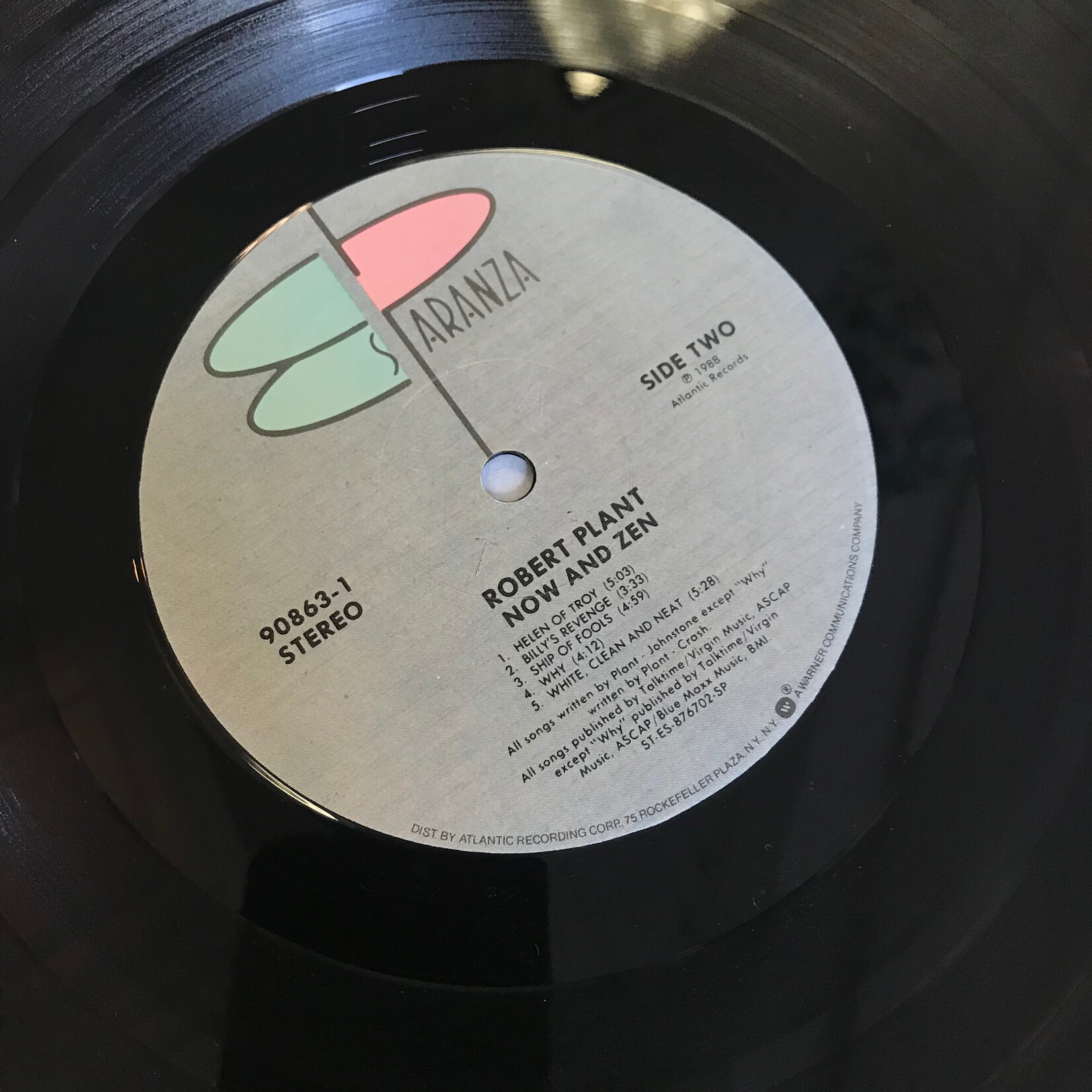 Robert Plant - Now And Zen - Vinyl LP (USED)