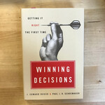 J. Edward Russo, Paul J. H. Schoemaker - Winning Decisions - Hardback (USED)