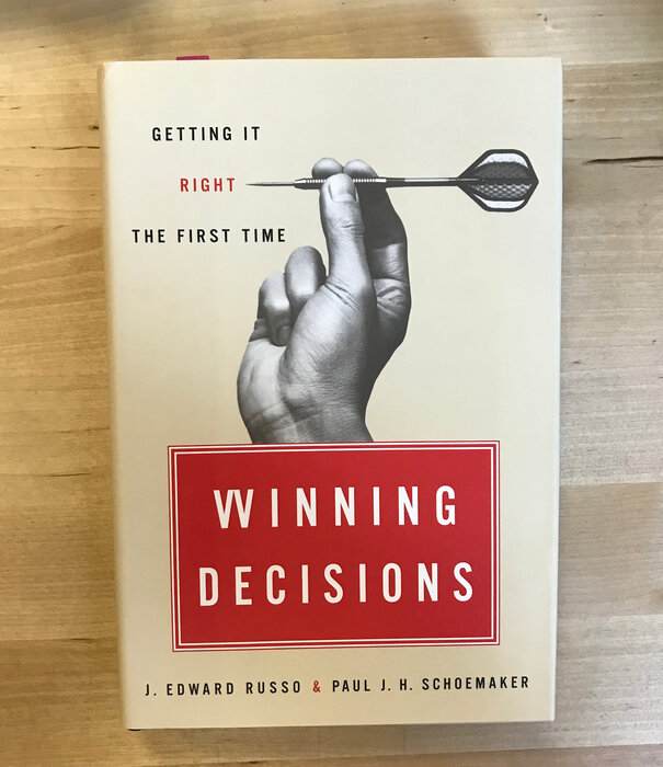 J. Edward Russo, Paul J. H. Schoemaker - Winning Decisions - Hardback (USED)