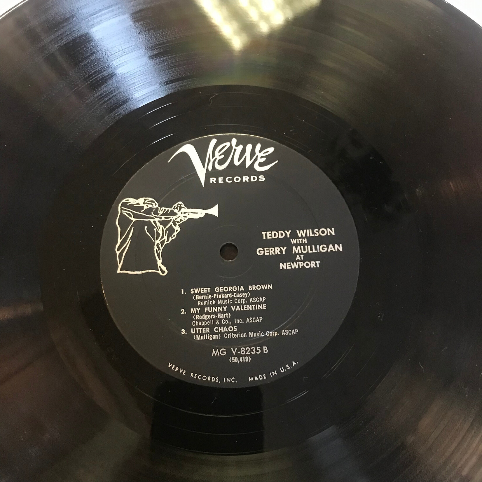 Teddy Wilson, Gerry Mulligan - At Newport - MGV8235 - Vinyl LP (USED)