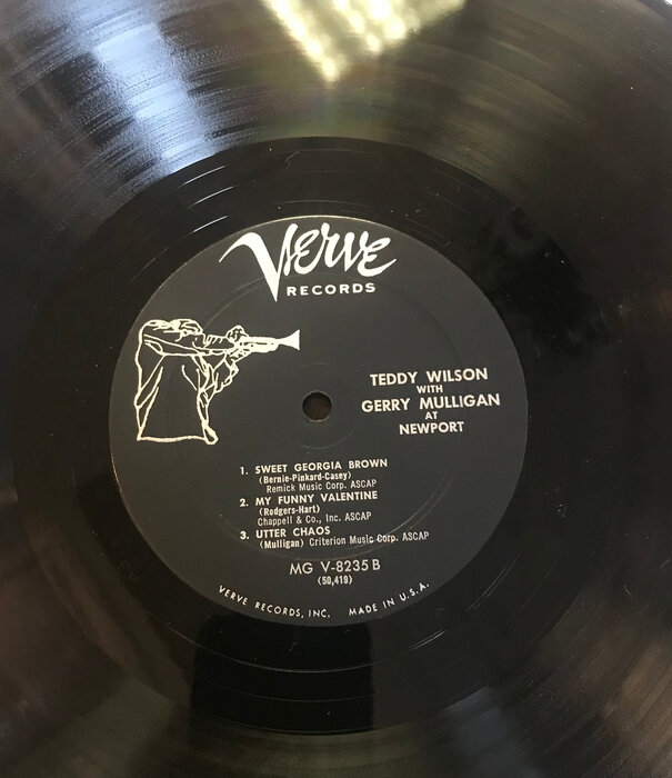 Teddy Wilson, Gerry Mulligan - At Newport - MGV8235 - Vinyl LP (USED)