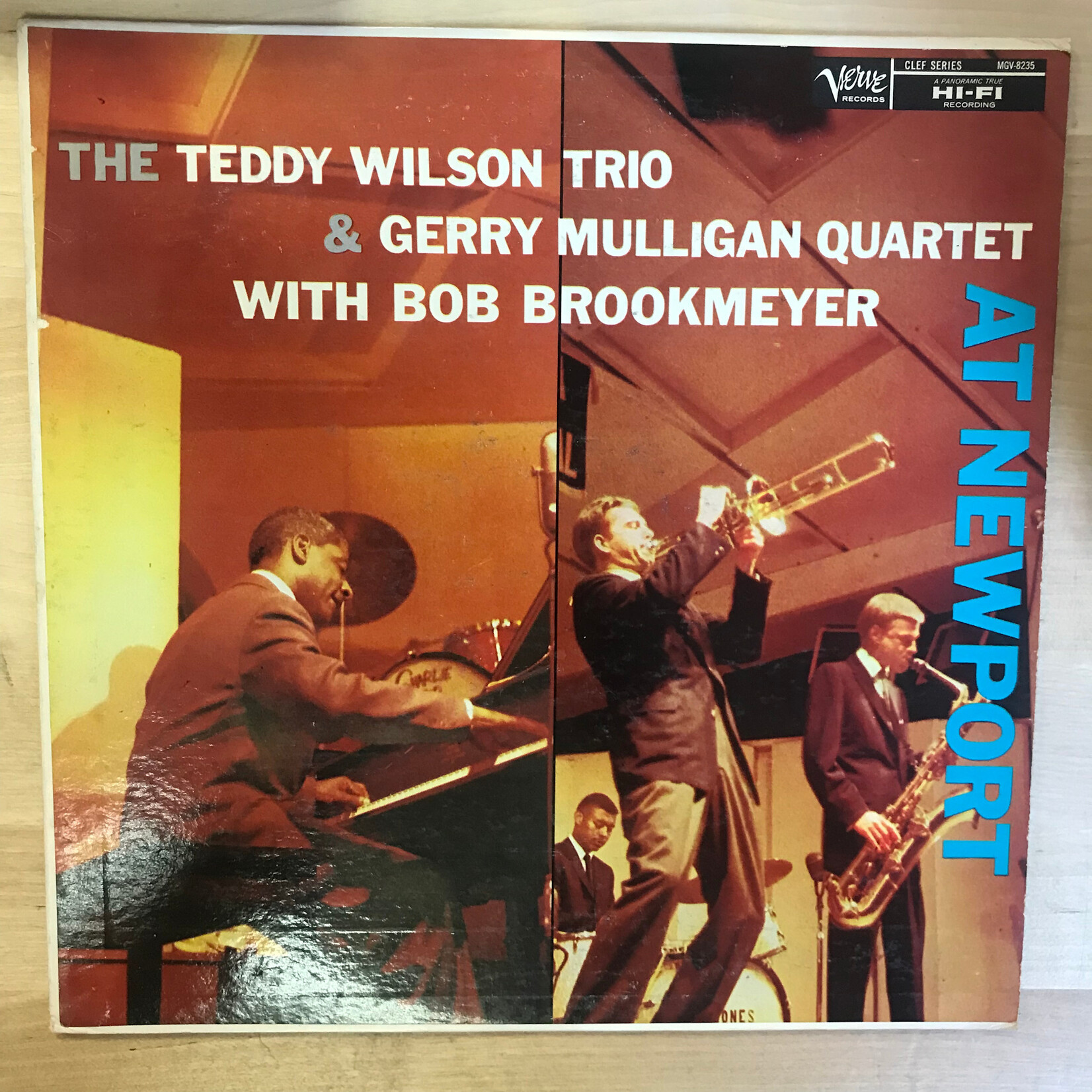 Teddy Wilson, Gerry Mulligan - At Newport - MGV8235 - Vinyl LP (USED)
