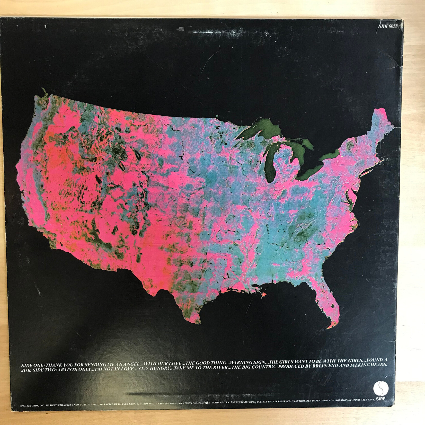 Talking Heads - More Songs About Buildings And Food - SRK 6058 - Vinyl LP (USED)