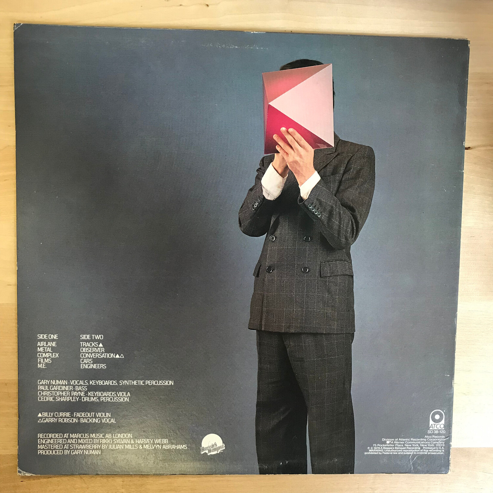 Gary Numan – The Pleasure Principle - SD 38 120 - Vinyl LP (USED)