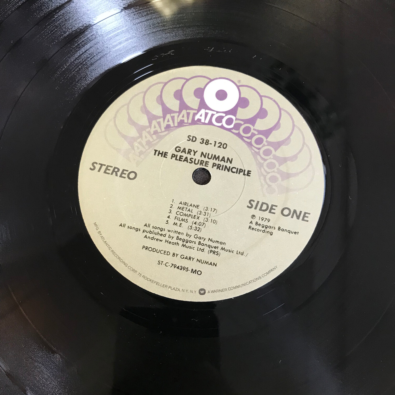 Gary Numan – The Pleasure Principle - SD 38 120 - Vinyl LP (USED)