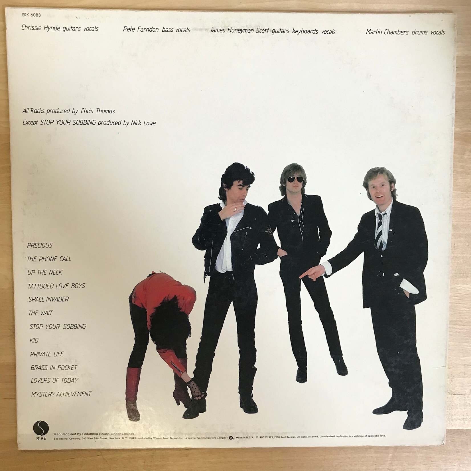 Pretenders - Pretenders - SRK 6038 - Vinyl LP (USED)