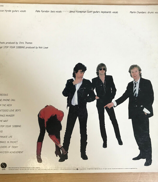 Pretenders - Pretenders - SRK 6083 - Vinyl LP (USED)