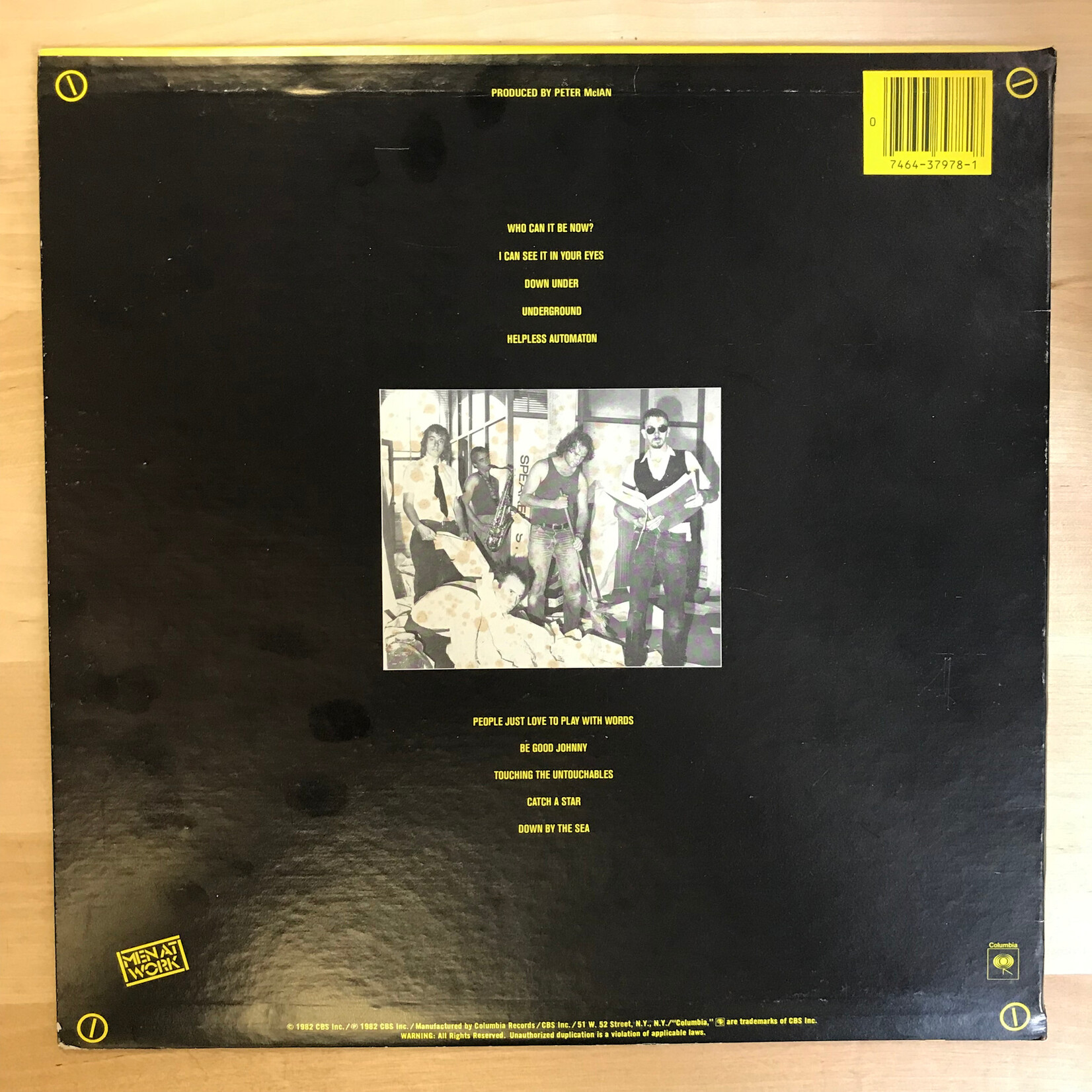 Men At Work - Business As Usual - FC37976 - Vinyl LP (USED)