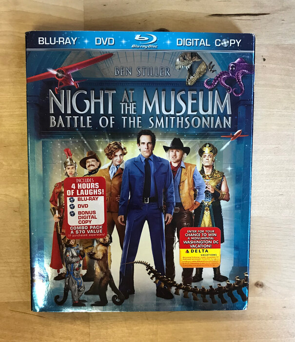 Night At The Museum - Battle Of The Smithsonian - Blu-Ray / DVD (USED)
